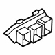 Audi 80A-819-513-A Air Distributor Audi 80A-819-513-A Air Distributor