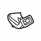 Audi 80B-819-655 Side Duct Extension