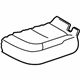 Audi 4L0-883-375 Seat Cushion Pad Audi 4L0-883-375 Seat Cushion Pad