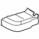 Audi 4L0-883-376 Seat Cushion Pad Audi 4L0-883-376 Seat Cushion Pad