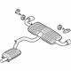 Audi 8J0-253-181-M Muffler & Pipe Audi 8J0-253-181-M Muffler & Pipe