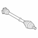 Audi 8E0-407-451-HX Axle Assembly Audi 8E0-407-451-HX Axle Assembly