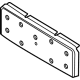 Audi 4M0-807-287-J-9B9 License Bracket Audi 4M0-807-287-J-9B9 License Bracket