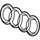Audi 4M0-853-605-2ZZ Emblem Audi 4M0-853-605-2ZZ Emblem