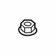 Audi N-101-181-04 Fuse Holder Nut Audi N-101-181-04 Fuse Holder Nut