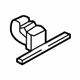 Audi 1U0-971-848 Bracket Audi 1U0-971-848 Bracket