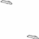 Audi 8H0-871-397 Lock Plate Audi 8H0-871-397 Lock Plate