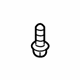 Audi N-908-895-02 Radiator Support Stud Audi N-908-895-02 Radiator Support Stud