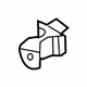 Audi 8P4-833-401-A Upper Hinge Audi 8P4-833-401-A Upper Hinge
