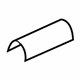 Audi 8J0-881-063-A Seat Track Stop Audi 8J0-881-063-A Seat Track Stop