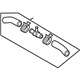 Audi 7L8-122-073-F Rear Hose Audi 7L8-122-073-F Rear Hose