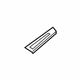 Audi 4N0-809-347-B Filler Plate Audi 4N0-809-347-B Filler Plate