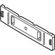 Audi 4M0-807-287-Q-9B9 Bracket Audi 4M0-807-287-Q-9B9 Bracket
