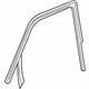 Audi 893-837-439-F-01C Glass Seal Strip Audi 893-837-439-F-01C Glass Seal Strip