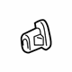 Audi 893-853-114-01C Lower Molding Clip Audi 893-853-114-01C Lower Molding Clip
