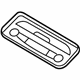 Audi 8J0-947-133-G-6PS Lamp Bezel Audi 8J0-947-133-G-6PS Lamp Bezel
