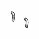 Audi 4N0-881-817-3Q7 Seat Back Panel Trim Audi 4N0-881-817-3Q7 Seat Back Panel Trim