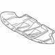Audi 4F0-863-821-K Front Deflector Audi 4F0-863-821-K Front Deflector