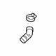 Audi 5Q0-145-828-A Pressure Hose Audi 5Q0-145-828-A Pressure Hose