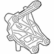 Audi 4M0-199-307-BG Support Bracket Audi 4M0-199-307-BG Support Bracket