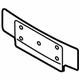 Audi 4E0-807-287-GRU License Bracket Audi 4E0-807-287-GRU License Bracket