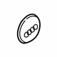 Audi 4A0-601-165-7ZC Center Cap