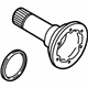 Audi 0AA-409-271-B Output Shaft Audi 0AA-409-271-B Output Shaft