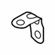 Audi 7L0-971-457-A Siren Bracket Audi 7L0-971-457-A Siren Bracket