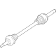 Audi 9J1-501-201-B Axle Assembly Audi 9J1-501-201-B Axle Assembly