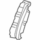 Audi 8E0-885-775-B Seat Back Pad