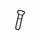 Audi 8E0-886-920-B-1YE Headrest Guide
