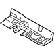 Audi 80A-802-893-A-STL Reinforcement Plate