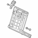 Audi 4K8-885-502-F-QA5 Seat Back Frame