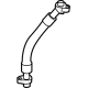 Audi 80A-816-739-L Center A/C Hose