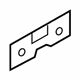 Audi 8T0-853-929-C Quarter Glass Clip Audi 8T0-853-929-C Quarter Glass Clip