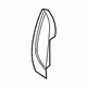 Audi 8W7-885-704-A-25D Bolster