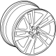 Audi 8W0-601-025-FN Wheel, Alloy Audi 8W0-601-025-FN Wheel, Alloy