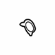 Audi 8N0-831-423-A Reflector Audi 8N0-831-423-A Reflector
