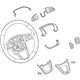 Audi 4M0-419-091-M-MJM Steering Wheel Audi 4M0-419-091-M-MJM Steering Wheel