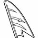 Audi 4D0-857-565-9XB Corner Trim Audi 4D0-857-565-9XB Corner Trim
