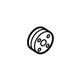 Audi 420-807-995 Bumper Cover Grommet Audi 420-807-995 Bumper Cover Grommet