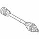 Audi 8D0-407-451-SX Axle Assembly Audi 8D0-407-451-SX Axle Assembly
