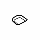 Audi 4G0-857-621-4PK Sunvisor Cap Audi 4G0-857-621-4PK Sunvisor Cap