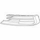 Audi 4N0-807-679-A-3FZ Outer Grille Audi 4N0-807-679-A-3FZ Outer Grille