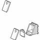 Audi 4H0-885-205-F-6PS Opening Liner Audi 4H0-885-205-F-6PS Opening Liner