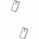 Audi 4H0-885-631-B-6PS Opening Liner Outer Cover Audi 4H0-885-631-B-6PS Opening Liner Outer Cover