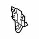 Audi 8P1-863-234 Front Bracket Audi 8P1-863-234 Front Bracket