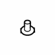 Audi WHT-000-155 Filter Cover Wing-Nut Audi WHT-000-155 Filter Cover Wing-Nut