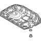Audi 0P2-103-602-A Lower Oil Pan Audi 0P2-103-602-A Lower Oil Pan