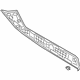 Audi 4N1-863-303-B-25D Side Trim Panel Audi 4N1-863-303-B-25D Side Trim Panel